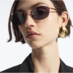 COS WIRE-FRAME CAT-EYE SUNGLASSES